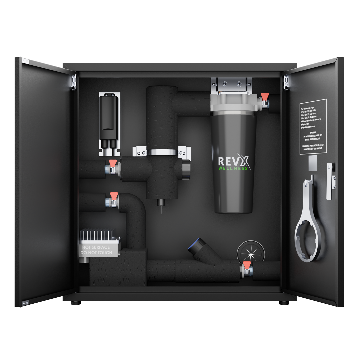 RevX X-FLOW Cold Plunge Filtration System
