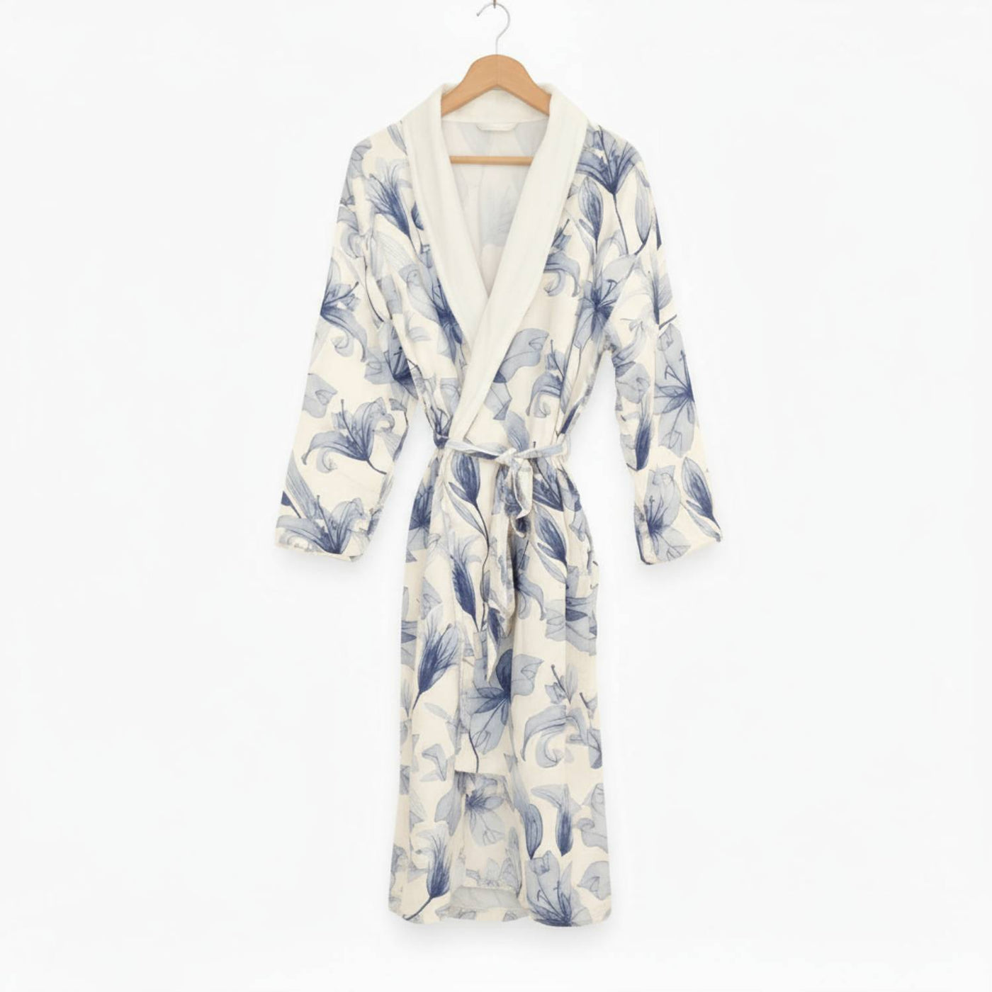 Soluna – Double-Side Muslin/Terry Shawl Robe