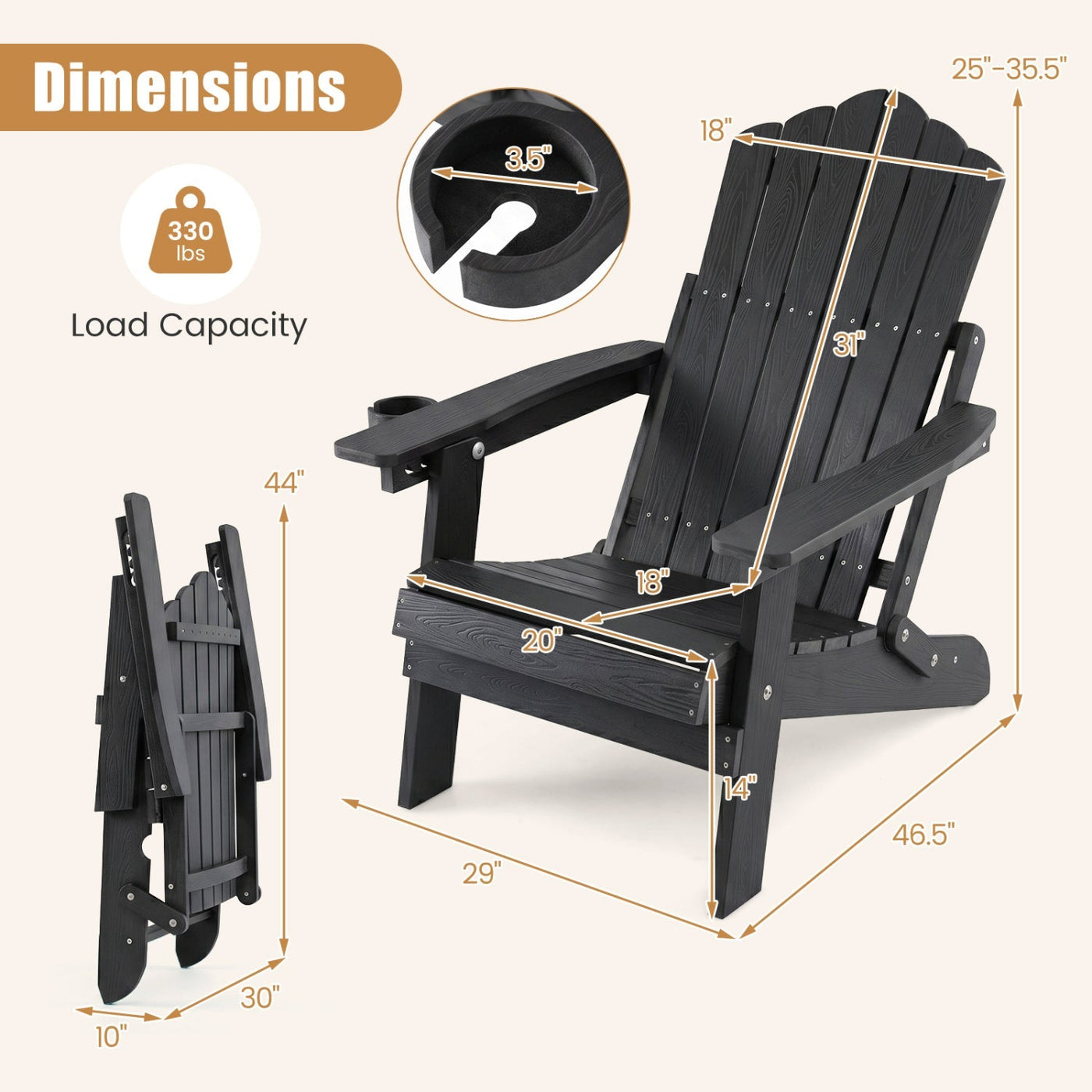 The Reserve Adirondack Set