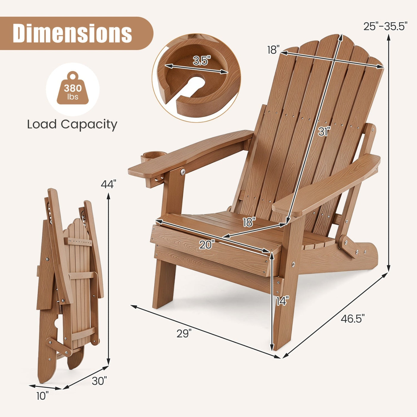 The Reserve Adirondack Set