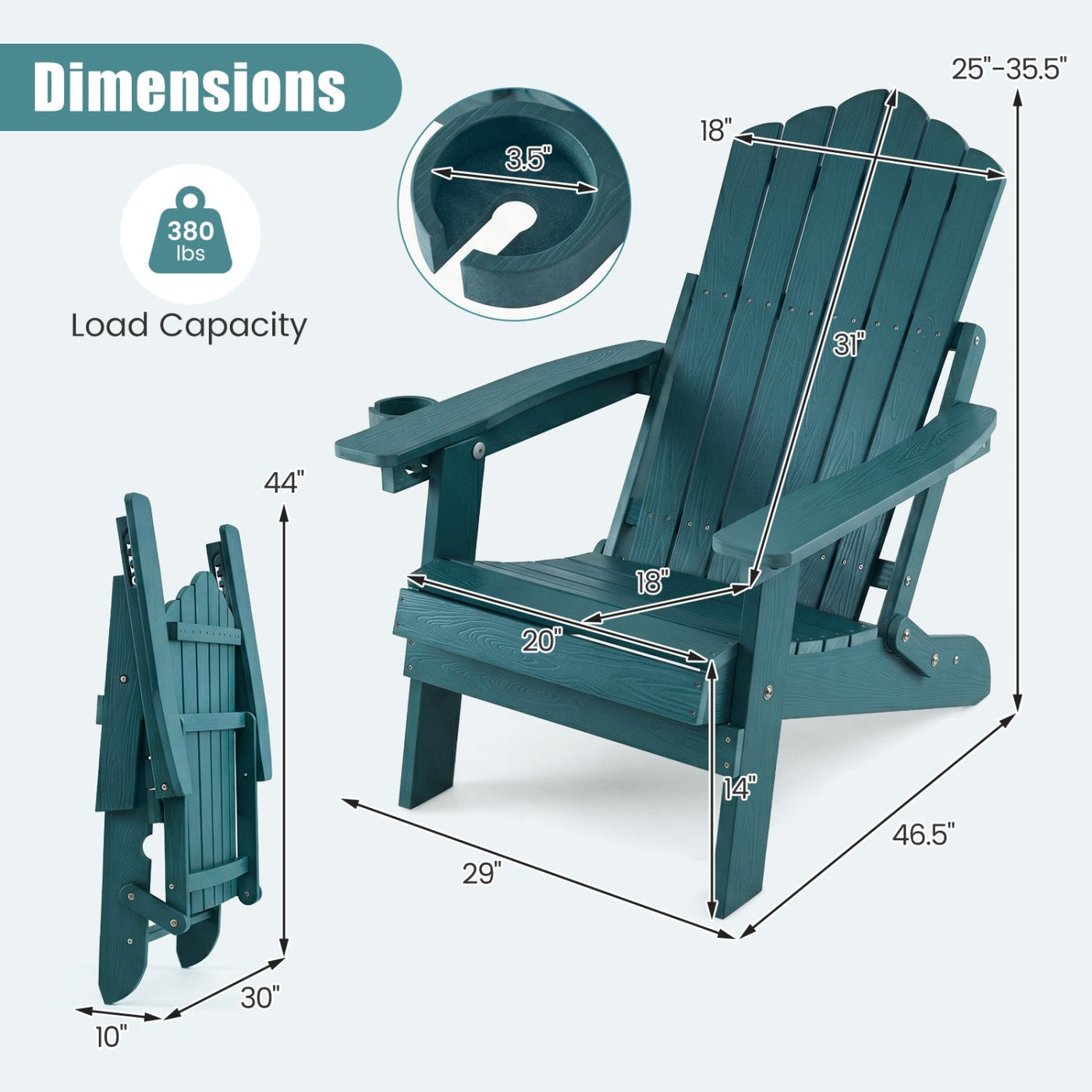 The Reserve Adirondack Set