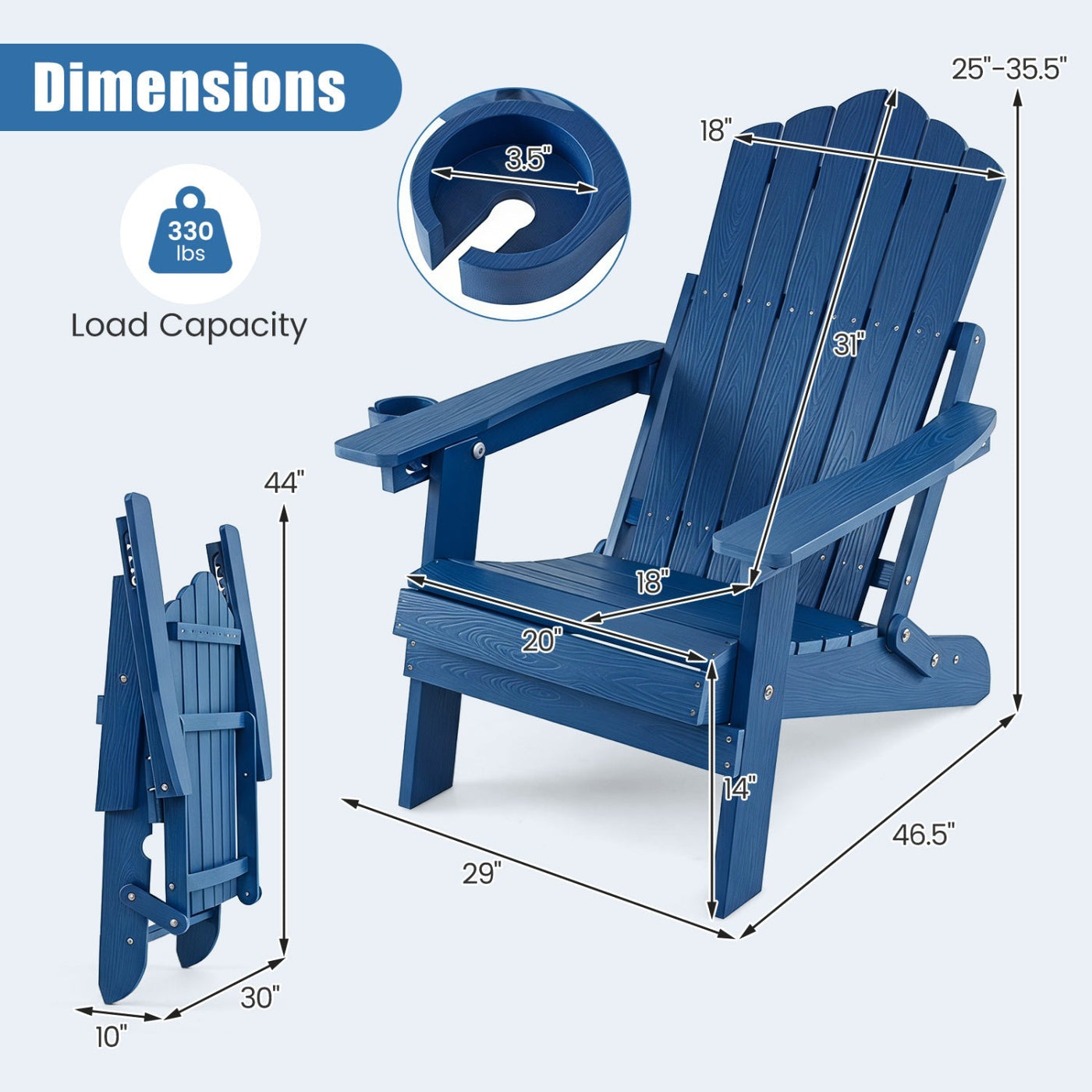 The Reserve Adirondack Set
