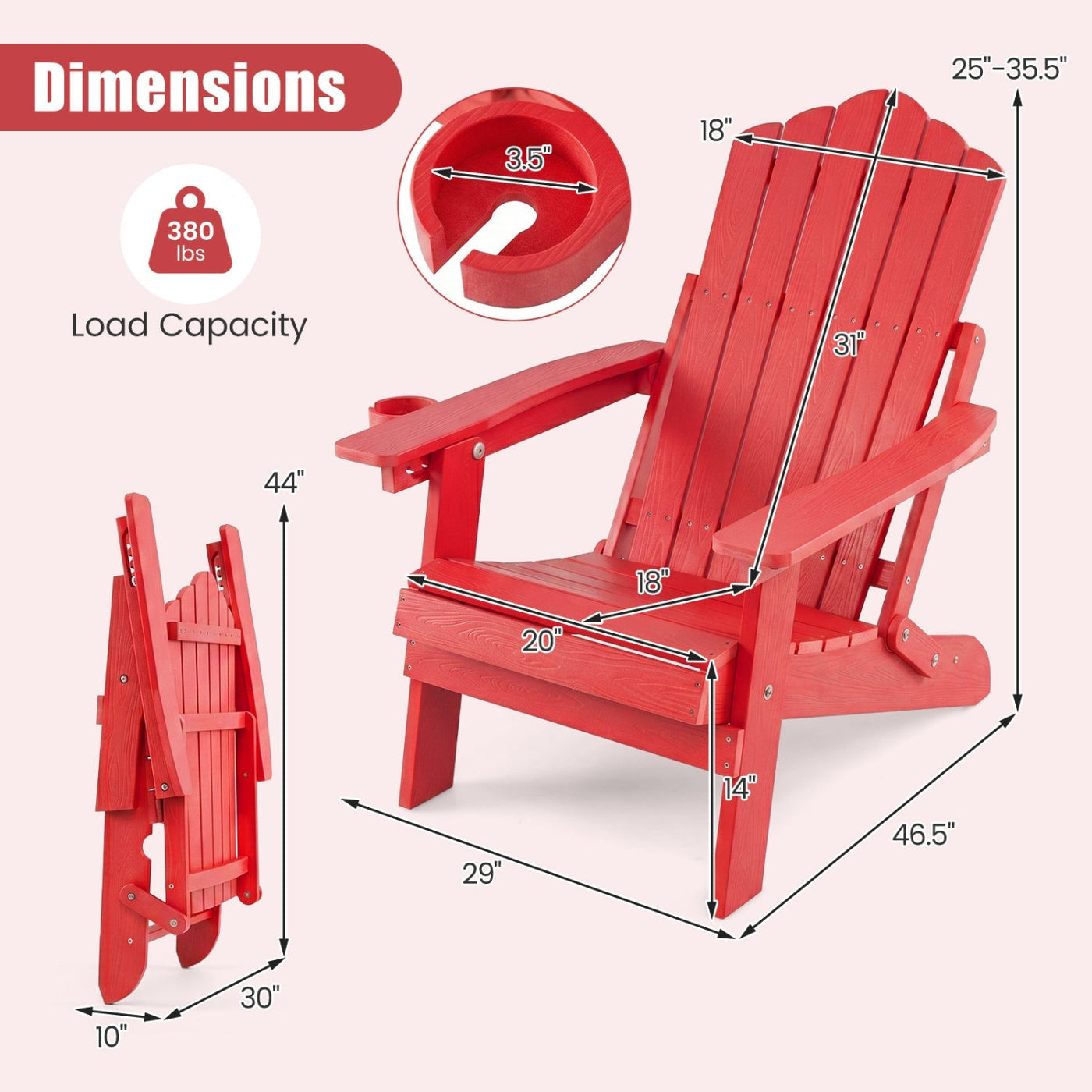 The Reserve Adirondack Set