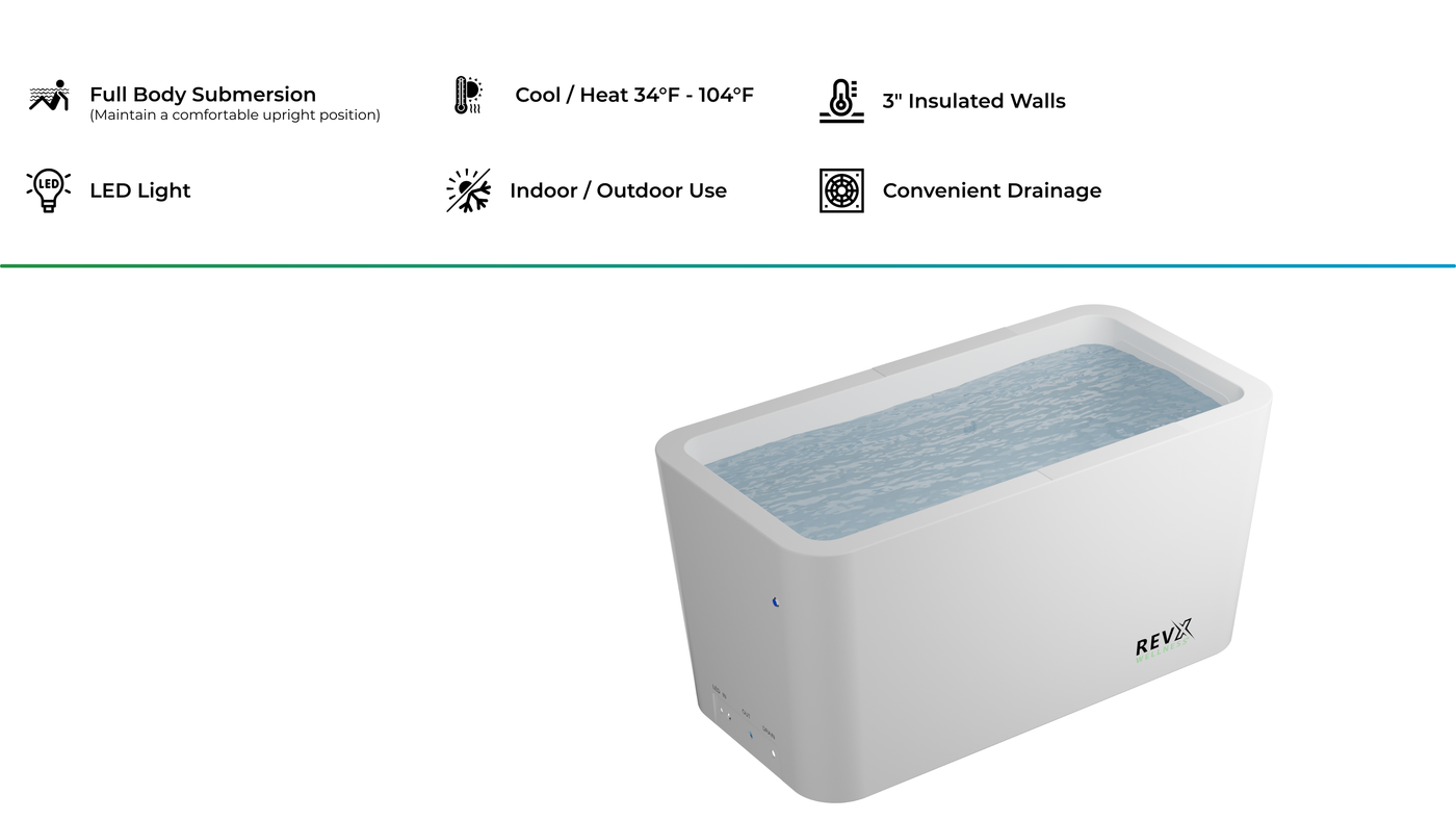 RevX X Tub Cold Plunge — LUX System